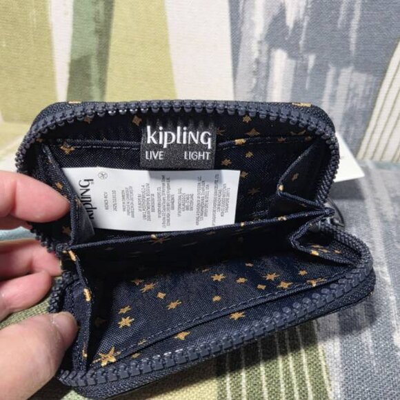 Kipling Cash Buddy Coin Purse In Ultimate Stars Handy Wallet Mini Coin Case - Picture 5 of 8
